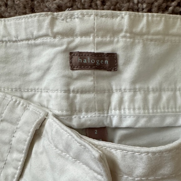 Halogen Women's Cream Bermuda Shorts - Picture 2 of 3